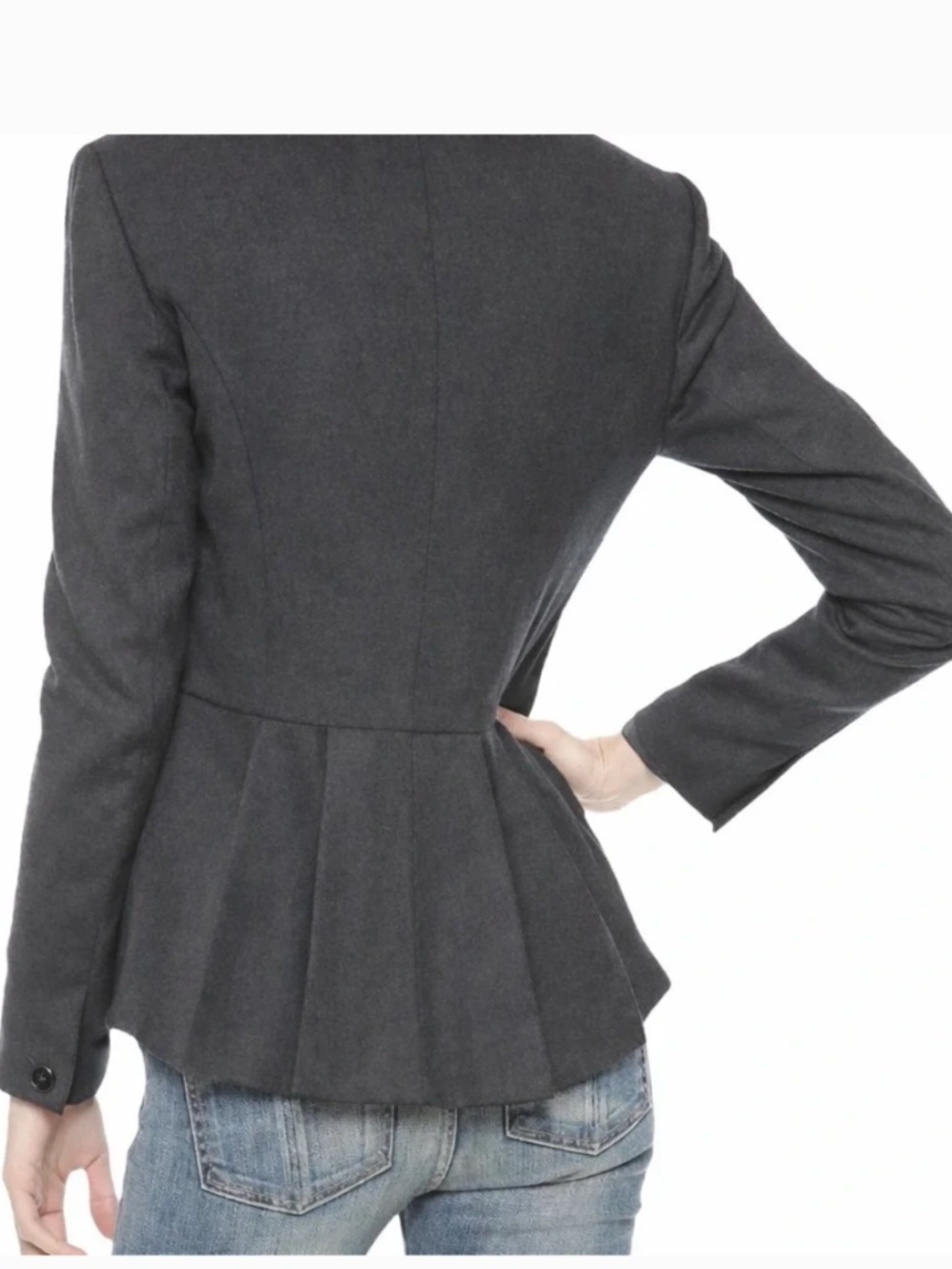 Rag & Bone Pleat Back Blazer